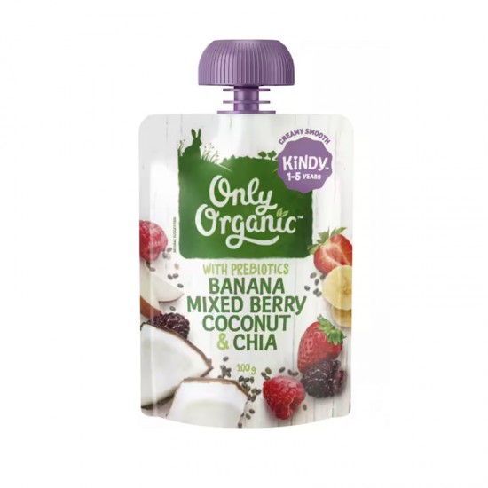 【超市采购】Only Organic 1-5岁儿童果泥/水果酸奶 100g（口味随机）